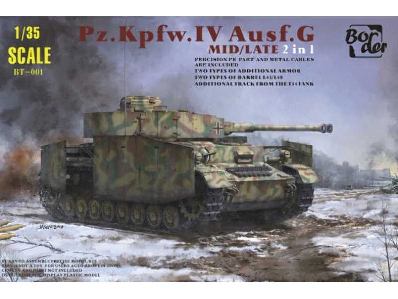 Pz.Kpfw.IV Ausf.G Mid/Late 2 In 1 - zdjęcie 1 Pz.Kpfw.IV Ausf.G Mid/Late 2 In 1 - zdjęcie 1