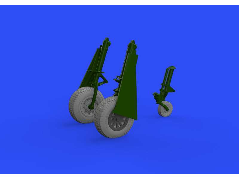 P-51D wheels rhomboid treat 1/48 - Eduard - zdjęcie 1 P-51D wheels rhomboid treat 1/48 - Eduard - zdjęcie 1