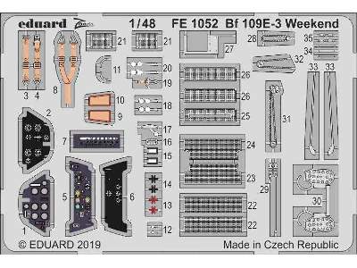 Bf 109E-3 Weekend 1/48 - zdjęcie 1