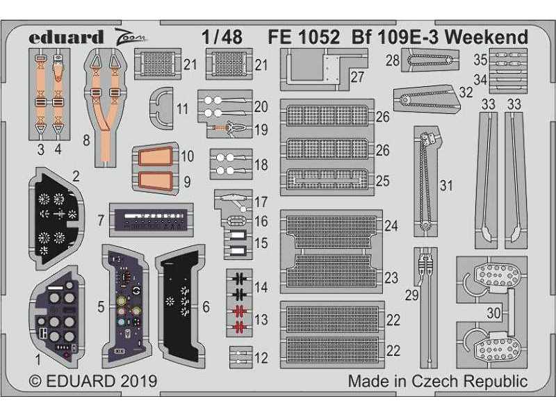 Bf 109E-3 Weekend 1/48 - zdjęcie 1