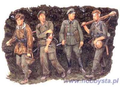 Figurki GERMAN INFANTRY  (BATTLE OF THE HEDGEROWS (1944) - zdjęcie 1