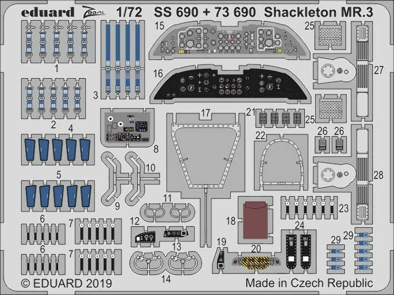 Shackleton MR.3 1/72 - Revell - zdjęcie 1 Shackleton MR.3 1/72 - Revell - zdjęcie 1
