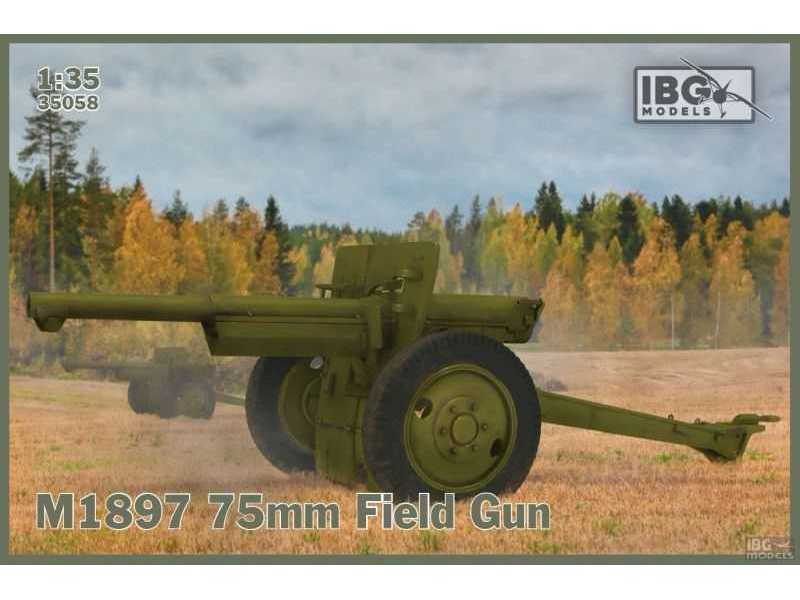 M1897 75mm Schneider - francuska armata polowa - zdjęcie 1