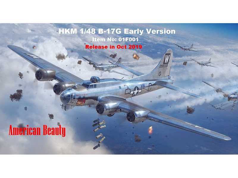 B-17G Latająca Forteca - wczesna wersja - zdjęcie 1 B-17G Latająca Forteca - wczesna wersja - zdjęcie 1