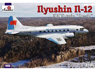 Iljuszyn IŁ-12 kod NATO Coach - samolot pasażerski i transport. - zdjęcie 1