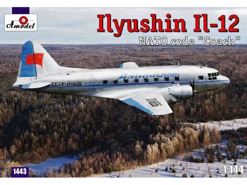 Iljuszyn IŁ-12 kod NATO Coach - samolot pasażerski i transport. - zdjęcie 1