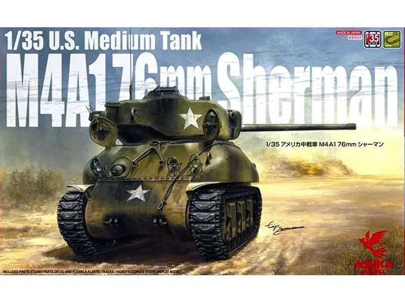 U.S. Medium Tank M4A1 76mm Sherman - zdjęcie 1 U.S. Medium Tank M4A1 76mm Sherman - zdjęcie 1