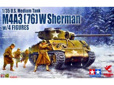 M4A3 (76) W Sherman z figurkami - zdjęcie 1