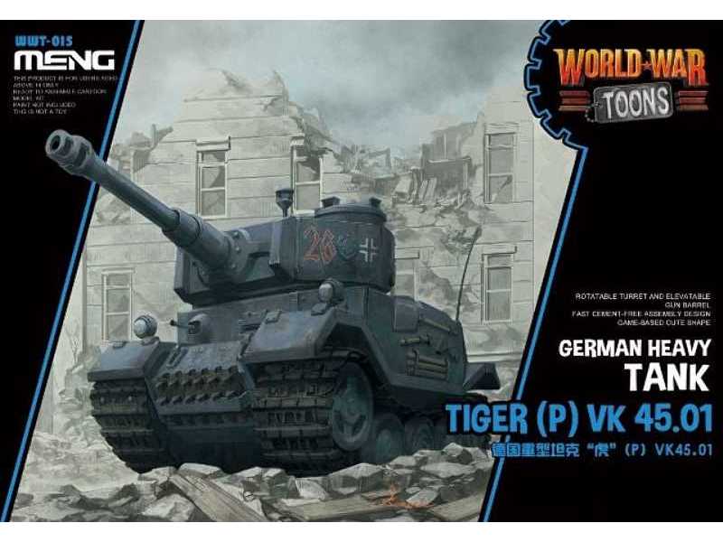 World War Toons Tiger (P) VK 45.01 - niemiecki ciężki czołg - zdjęcie 1