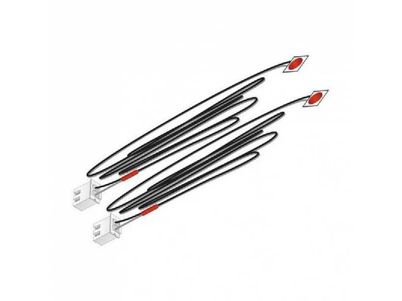 Led Czerwony Samoprzylepny (2 Szt.) - zdjęcie 1 Led Czerwony Samoprzylepny (2 Szt.) - zdjęcie 1