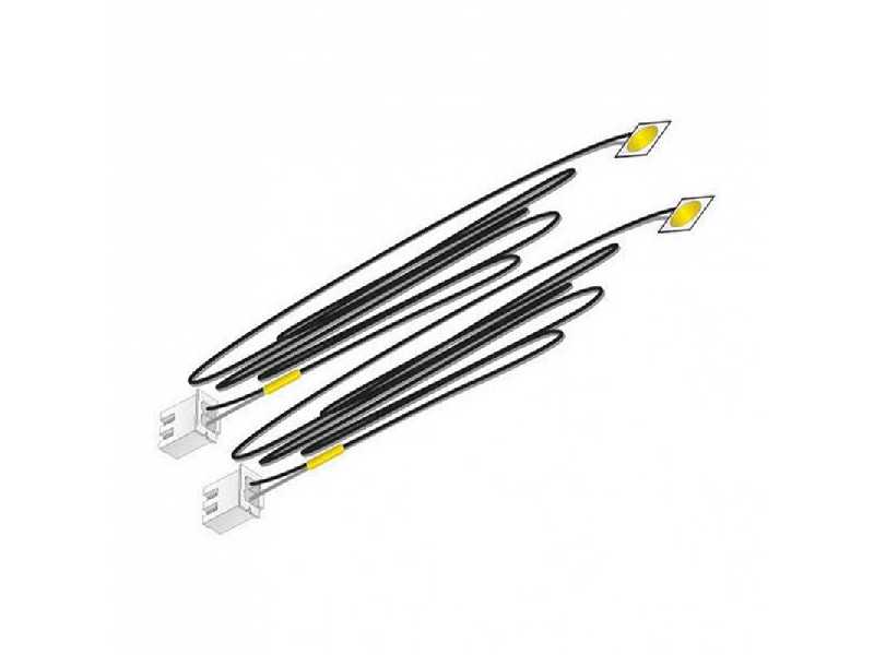 Led Żółty Samoprzylepny (2 Szt.) - zdjęcie 1 Led Żółty Samoprzylepny (2 Szt.) - zdjęcie 1