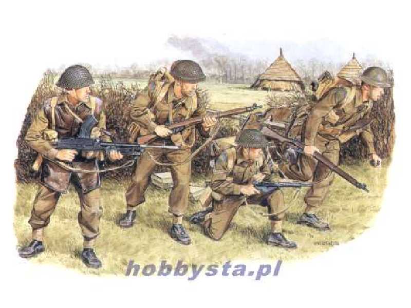 Figurki British Commonwealth Troops (NW Europe 1944) - zdjęcie 1 Figurki British Commonwealth Troops (NW Europe 1944) - zdjęcie 1