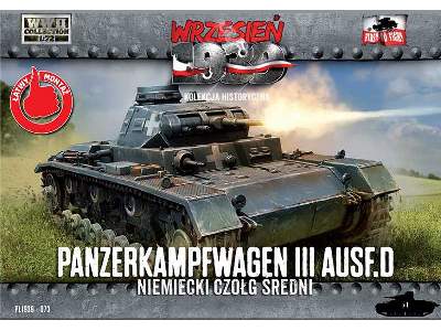 Niemiecki czołg średni PzKpfw III Ausf. D - zdjęcie 1