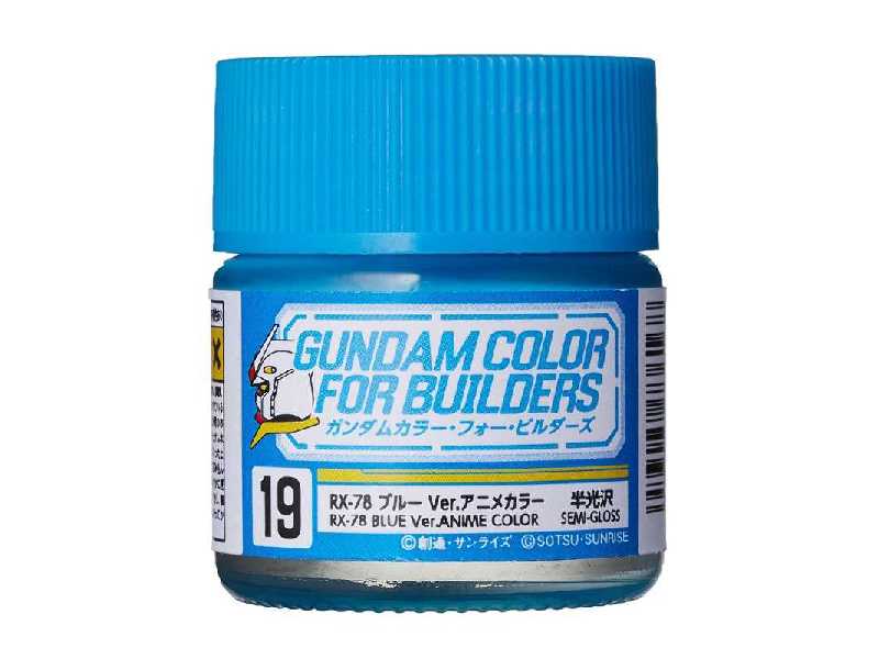 Ug19 Rx-78 Blue Ver. Anime Color (Semi-gloss) - zdjęcie 1