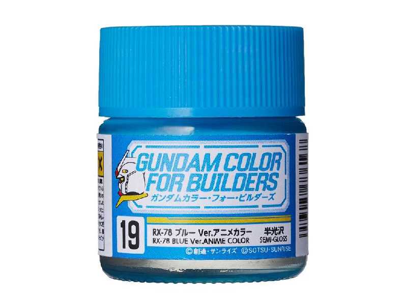 Ug19 Rx-78 Blue Ver. Anime Color (Semi-gloss) - zdjęcie 1 Ug19 Rx-78 Blue Ver. Anime Color (Semi-gloss) - zdjęcie 1