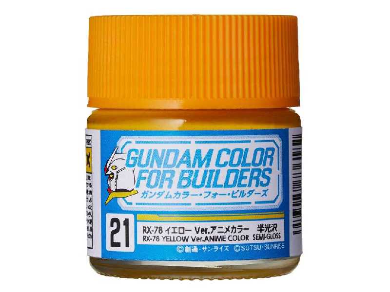 Ug21 Rx-78 Yellow Ver. Anime Color (Semi-gloss) - zdjęcie 1 Ug21 Rx-78 Yellow Ver. Anime Color (Semi-gloss) - zdjęcie 1
