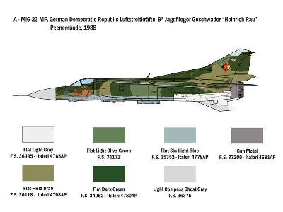 MiG-23 MF/BN Flogger - polskie oznaczenia - zdjęcie 4