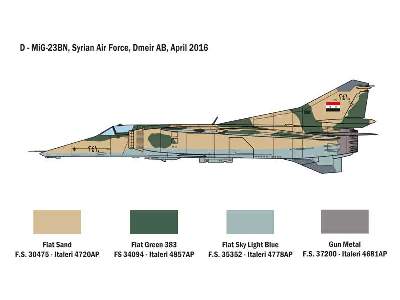 MiG-23 MF/BN Flogger - polskie oznaczenia - zdjęcie 7