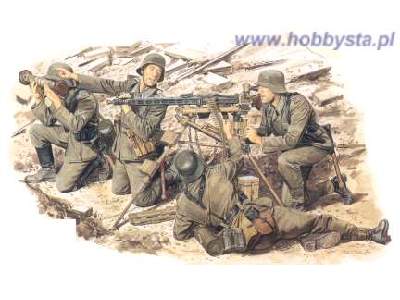 Figurki German MG42 Heavy Machine Gun Team - zdjęcie 1