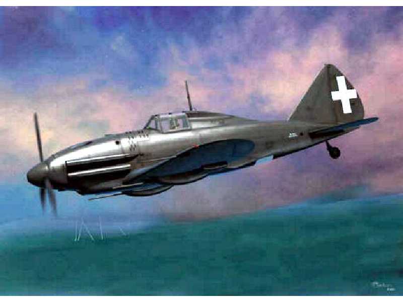 Reggiane Re.2001 CN włoski myśliwiec - zdjęcie 1 Reggiane Re.2001 CN włoski myśliwiec - zdjęcie 1
