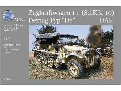Zukraftwagen 1t (SdKfz.10) Demag Type D7 - Deutsche Afrikakorps - zdjęcie 1