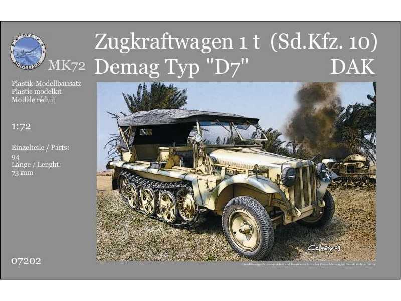 Zukraftwagen 1t (SdKfz.10) Demag Type D7 - Deutsche Afrikakorps - zdjęcie 1