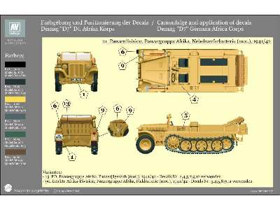 Zukraftwagen 1t (SdKfz.10) Demag Type D7 - Deutsche Afrikakorps - zdjęcie 2