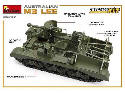 M3 Lee - czołg australijski z wnętrzem - zdjęcie 42