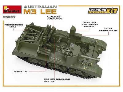 M3 Lee - czołg australijski z wnętrzem - zdjęcie 43