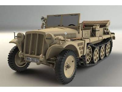 Zukraftwagen 1t (SdKfz.10) Demag Type D7 - Deutsche Afrikakorps - zdjęcie 9