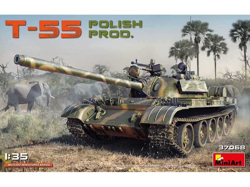 Polski T-55 - zdjęcie 1 Polski T-55 - zdjęcie 1