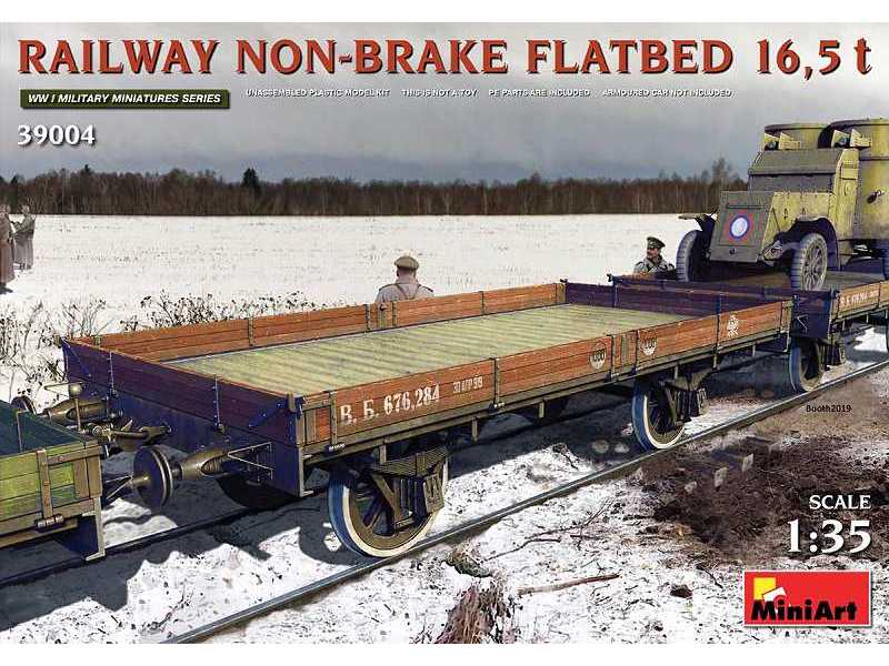 Wagon platforma Non-brake Flatbed 16,5 T - zdjęcie 1