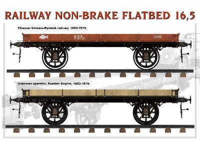 Wagon platforma Non-brake Flatbed 16,5 T - zdjęcie 2