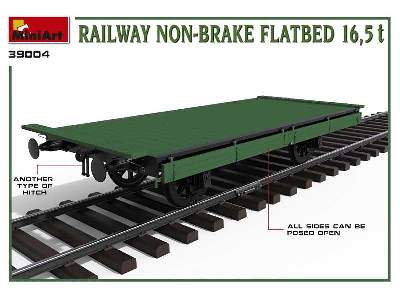 Wagon platforma Non-brake Flatbed 16,5 T - zdjęcie 15