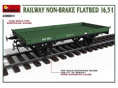 Wagon platforma Non-brake Flatbed 16,5 T - zdjęcie 16