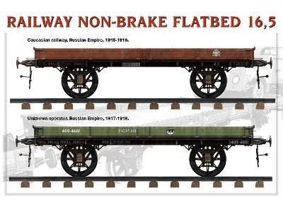 Wagon platforma Non-brake Flatbed 16,5 T - zdjęcie 28