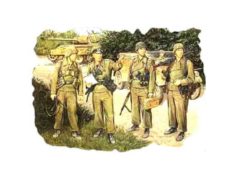 Figurki Panzergrenadiers, Panzer Lehr Division - zdjęcie 1 Figurki Panzergrenadiers, Panzer Lehr Division - zdjęcie 1