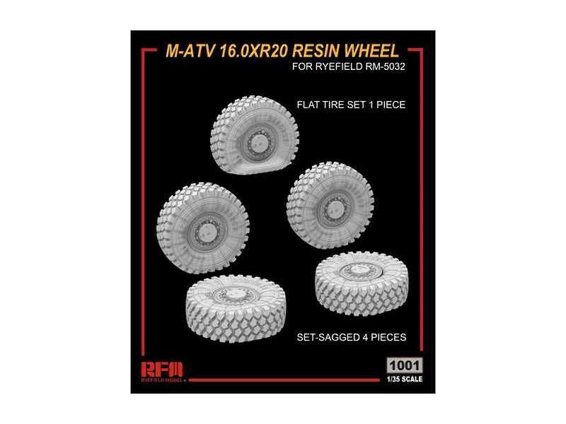 M-ATV 16.0 X R20 - koła z żywicy - zdjęcie 1 M-ATV 16.0 X R20 - koła z żywicy - zdjęcie 1