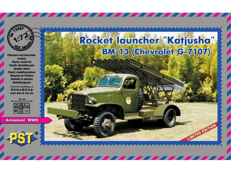 Wyrzutnia rakiet Katiusza BM-13 (Chevrolet G-7107) - zdjęcie 1 Wyrzutnia rakiet Katiusza BM-13 (Chevrolet G-7107) - zdjęcie 1