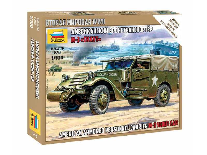 M-3 Scout amerykański transporter opanerzony - zdjęcie 1 M-3 Scout amerykański transporter opanerzony - zdjęcie 1