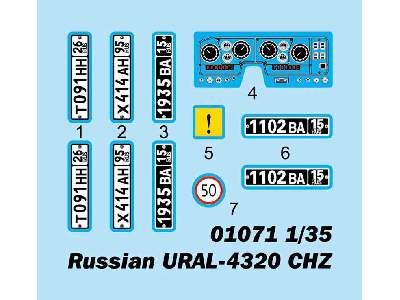 Ural-4320 Chz - rosyjska ciężarówka - zdjęcie 3