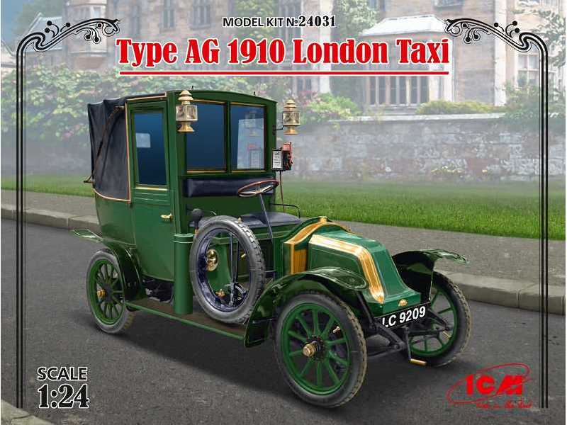 Renault AG 1910 - taksówka londyńska - zdjęcie 1 Renault AG 1910 - taksówka londyńska - zdjęcie 1