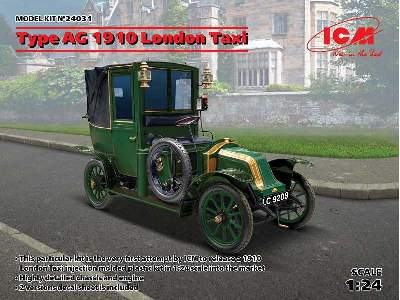 Renault AG 1910 - taksówka londyńska - zdjęcie 13