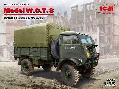 Fordson W.O.T. 8 brytyjska ciężarówka II W.Ś. - zdjęcie 1