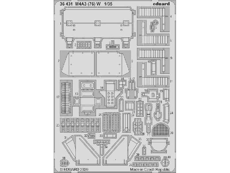 M4A3 (76) W 1/35 - zdjęcie 1 M4A3 (76) W 1/35 - zdjęcie 1