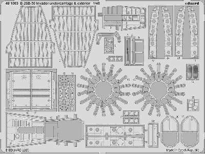 B-26B-50 Invader undercarriage & exterior 1/48 - zdjęcie 1