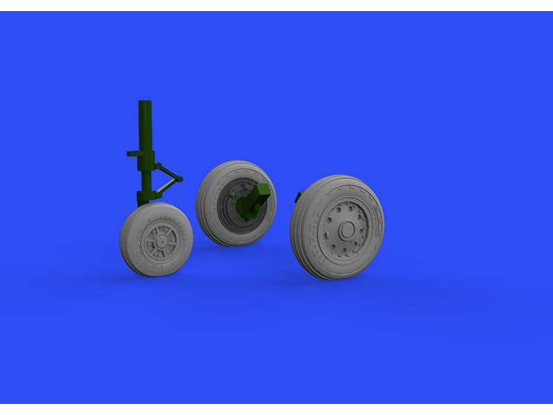 F-104 wheels early 1/48 - Kinetic - zdjęcie 1