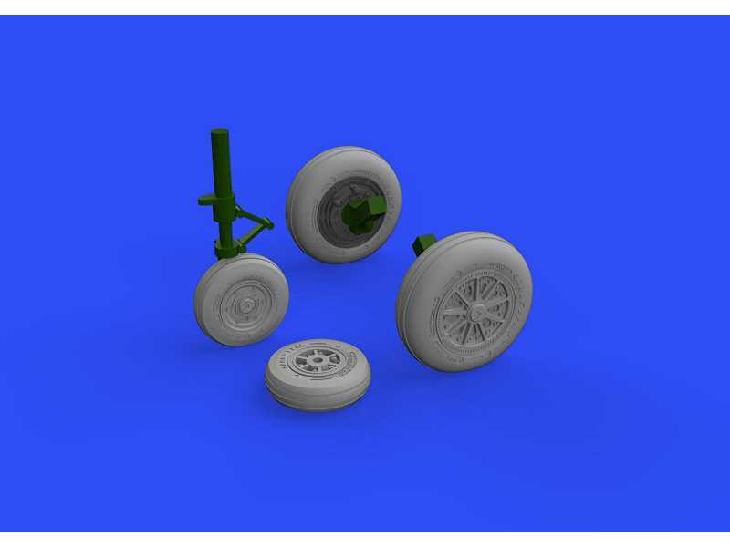 F-104 wheels late 1/48 - Kinetic - zdjęcie 1 F-104 wheels late 1/48 - Kinetic - zdjęcie 1