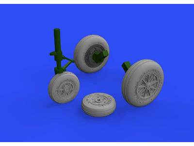 F-104 wheels late 1/48 - Kinetic - zdjęcie 2