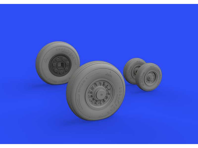 F-14D wheels 1/48 - Amk - zdjęcie 1 F-14D wheels 1/48 - Amk - zdjęcie 1